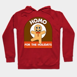 Gay Christmas: Homo For The Holidays Hoodie